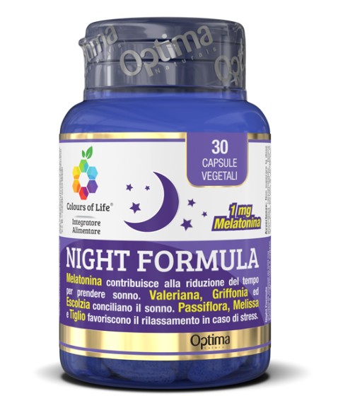 NIGHT FORMULA 30Cps Colours
