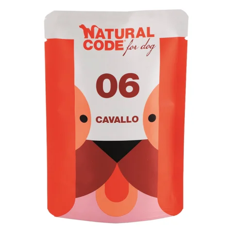 NATURAL CODE CANE 06 CAVALLO 100GR (bustina)