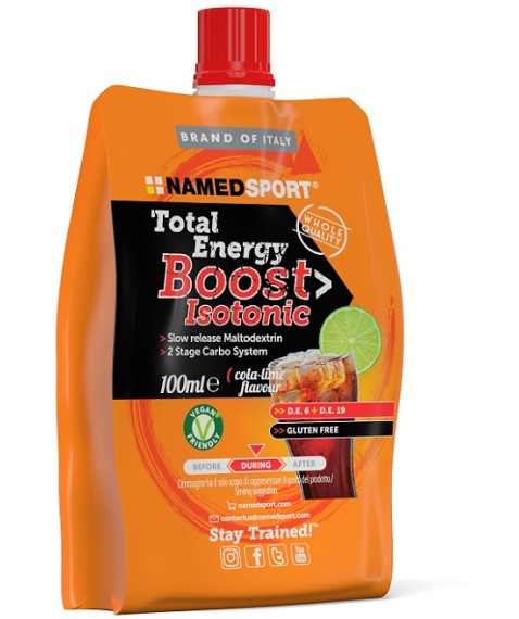 Named Sport Total Energy Boost Isotonic Cola Lime 100ml