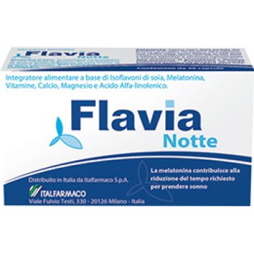 Flavia Notte 30 Capsule - Integratore per la menopausa