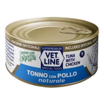 OLISTIKA VET LINE GATTO TONNO POLLO 70GR (lattina)