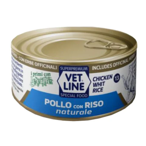 OLISTIKA VET LINE GATTO POLLO RISO 70GR (lattina) OLISTIKA VET LINE GATTO POLLO RISO 70GR (lattina)