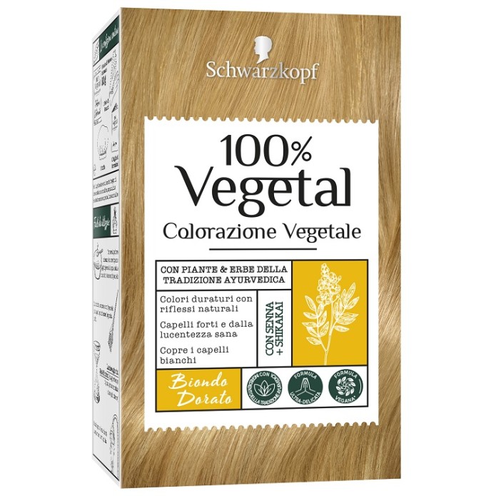 SCHWARZKOPF 100% VEGETAL B/DORATO