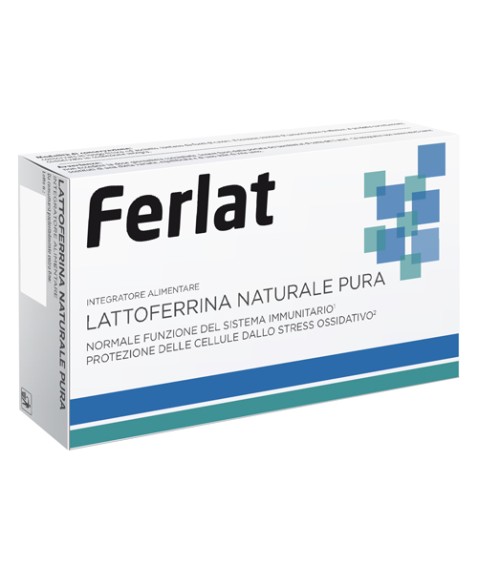 Ferlat Lattoferrina Pura 40 compresse Integratore per il sistema immunitario