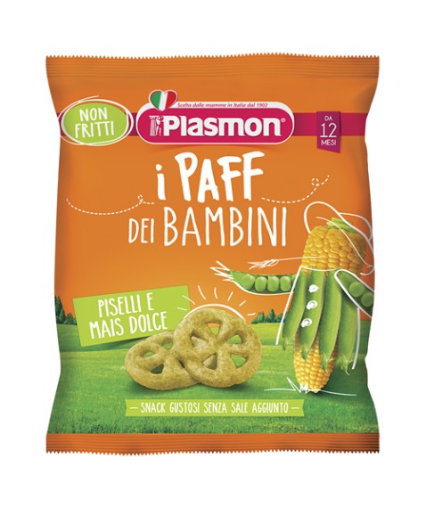 PLASMON PAFF Snack Pis/Mais15g