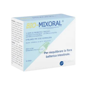 Bio-Mixoral 15 Stick da 3,5 gr - Integratore alimentare per riequilibrare la flora batterica intestinale