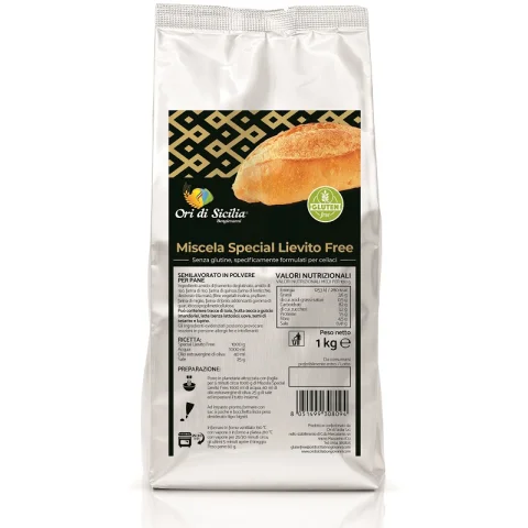 ORI DI SICILIA Mix Lievito 1Kg ORI DI SICILIA Mix Lievito 1Kg