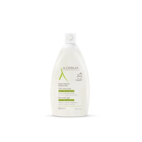A-Derma Les Indispensables Gel Doccia Hydra-Protettivo 500 ml - Per la pelle fragile di tutta la famiglia