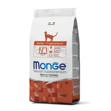 MONGE GATTO SENIOR POLLO 1,5KG
