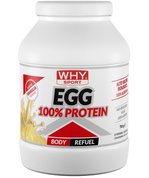 EGG 100% PROTEIN VANIGLIA 750G