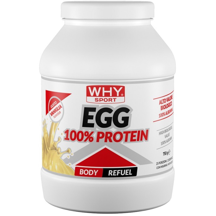 EGG 100% PROTEIN VANIGLIA 750G