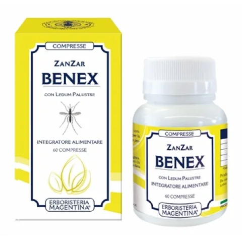 ZANZAR BENEX CON LEDUM 60CPR