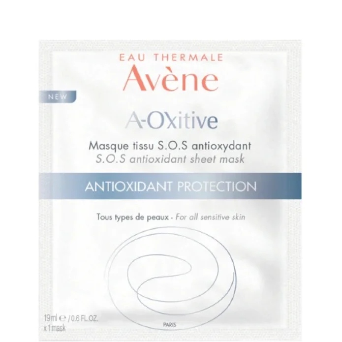 Av&egrave;ne A-Oxitive Maschera in Tessuto 1 Pezzo 18 ml - Maschera SOS Antiossidante