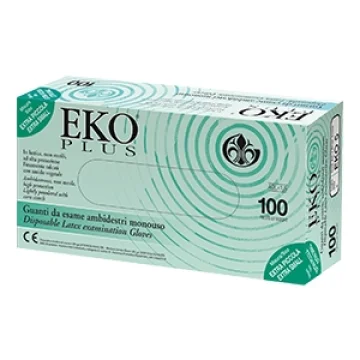 EKOPLUS GUANTO LATT L 100PZ
