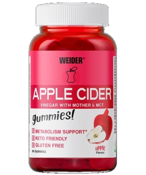 WEIDER Apple Cider 50 Gummies