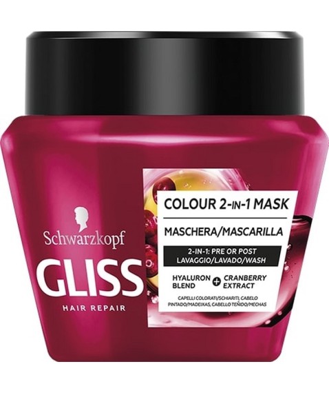 GLISS MASK COLORE BRILLANTE 300 ML