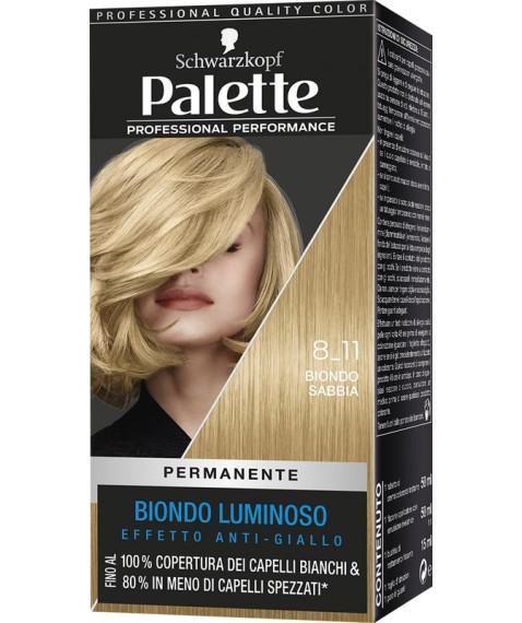 PALETTE NEW 8-11 BIONDO SABBIA