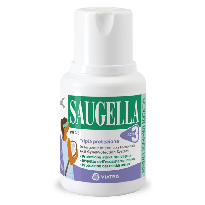 Saugella Acti3 Detergente Intimo100 ml