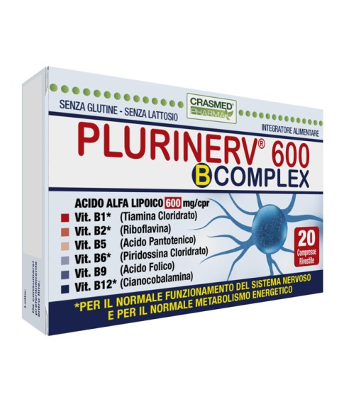 PLURINERV 600 B COMPLEX 20CPR