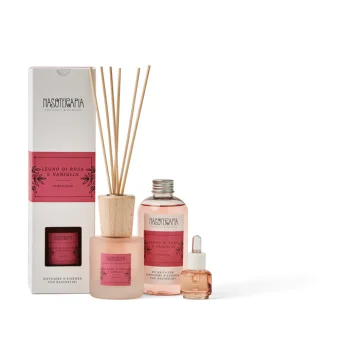 DIFFUSORE BAST LEGNO ROSA/VAN 100ML