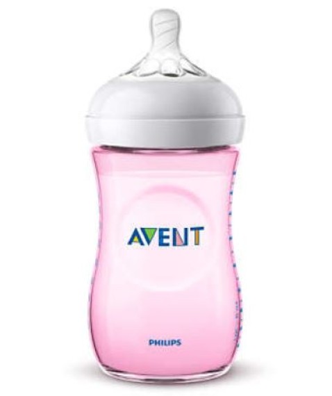 Philips Avent Biberon Natural Rosa 260ml