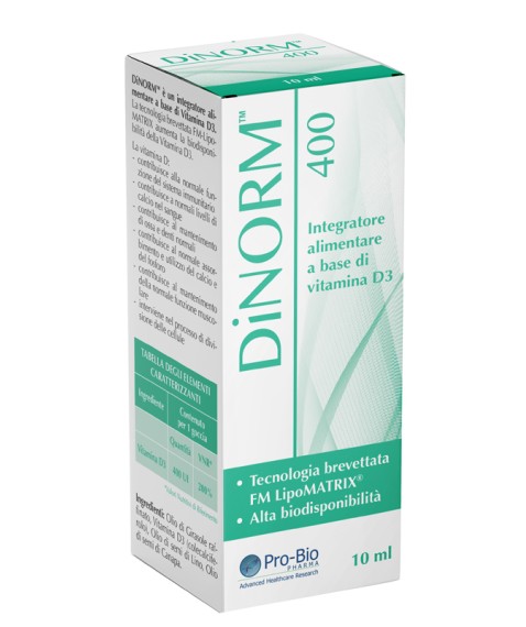 DINORM  400 Gtt 10ml