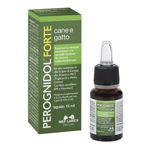 Perognidol Forte Cane e Gatto Gocce 15 ml - Mangime complementare in forma liquida