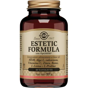 Solgar Estetic Formula 60 Tavolette - Integratore alimentare per capelli pelle e unghie