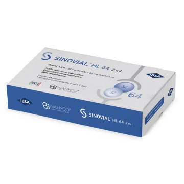 Sinovial Hl 64 Siringa Pre-Riempita da 2 ml Ago G21