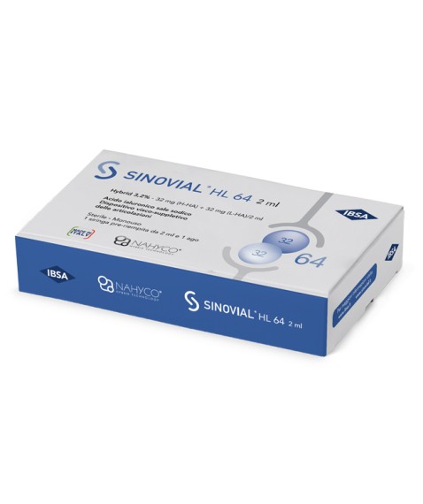 Sinovial Hl 64 Siringa Pre-Riempita da 2 ml Ago G21