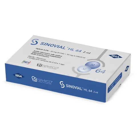 Sinovial Hl 64 Siringa Pre-Riempita da 2 ml Ago G21