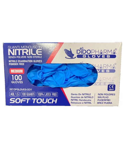 GUANTI NITRILE DIDO M 100PZ