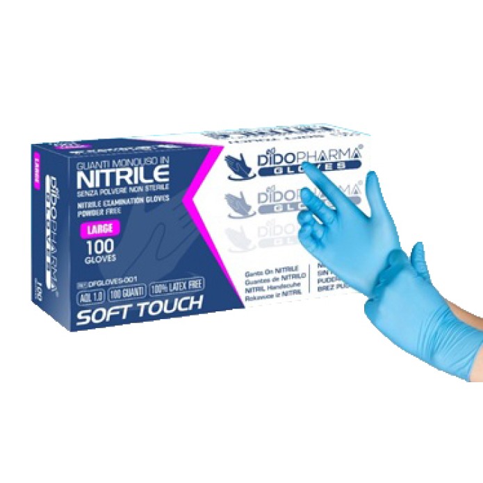 GUANTI NITRILE DIDO L 100PZ