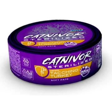 NEXTMUNE DRN CATNIVOR GATTO STERILIZED PATE' TACCHINO 80GR (lattina)
