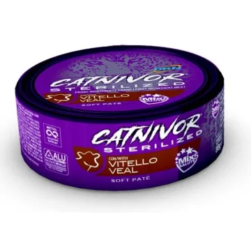 NEXTMUNE DRN CATNIVOR GATTO STERILIZED PATE' VITELLO 80GR (lattina)