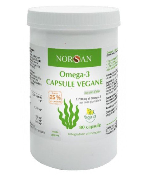 NORSAN OMEGA 3 VEGANO 80CPS (I6)