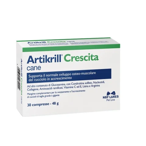 ARTIKRILL Crescita Cane 60 Cpr