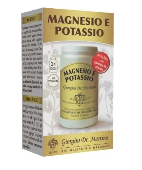 Magnesio E Potassio Polv 180g