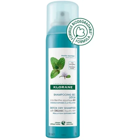 KLORANE Shampoo secco alla Menta Acquatica BIO 150ml