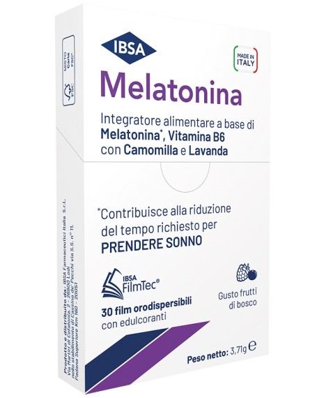 MELATONINA 30 Film Orali IBSA