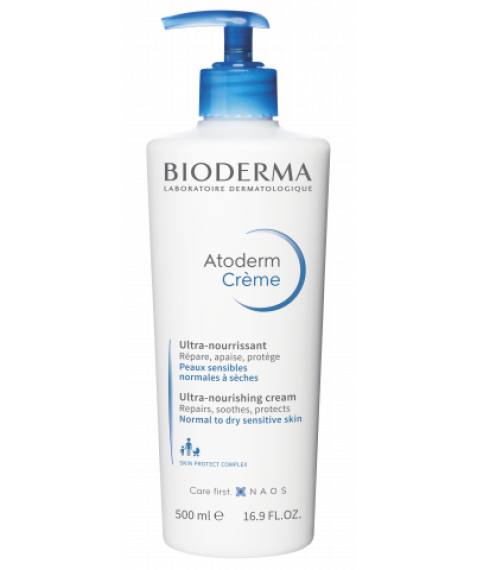 Bioderma Atoderm Crème Ultra-Nutriente per Pelli da Normali a Secche 200 ml