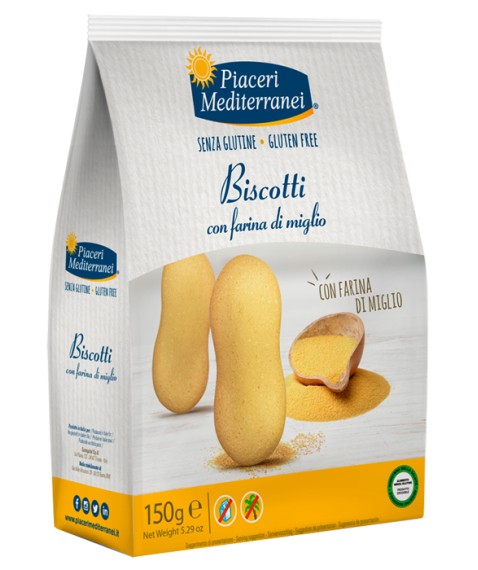 PIACERI MED.Bisc.Miglio 150g