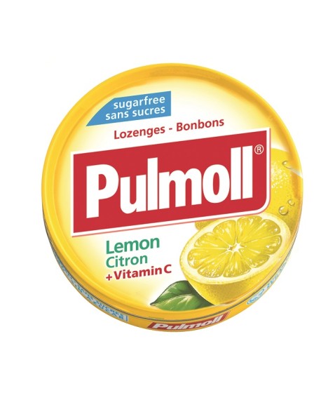 PULMOLL Limone+Vit.C S/Z 45g