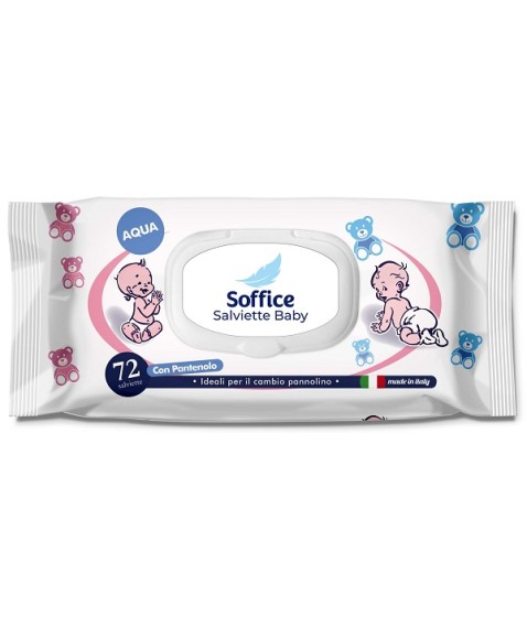 SOFFICE SALVIETTA BABY AQUA72P