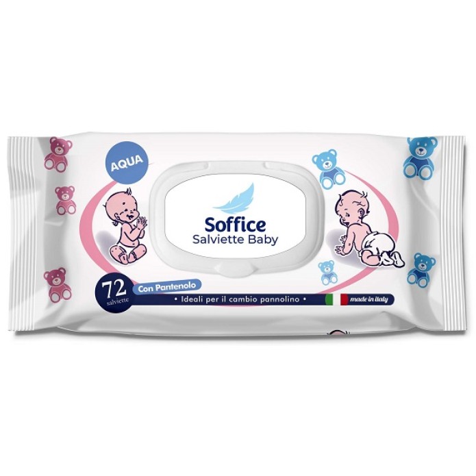 SOFFICE SALVIETTA BABY AQUA72P