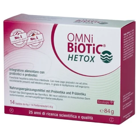 OMNI BIOTIC*HETOX 14 Bust. OMNI BIOTIC*HETOX 14 Bust.