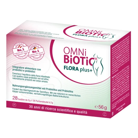 OMNI BIOTIC FLORA PLUS+ 28BUST OMNI BIOTIC FLORA PLUS+ 28BUST
