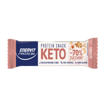 ENERVIT PROTEIN KETO SNACK NOCCIOLE TOSTATE 35 GR