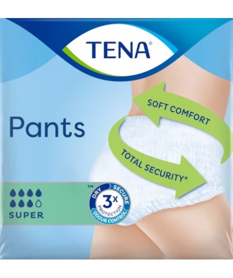 TENA PANTS SUPER M 10PZ 3538