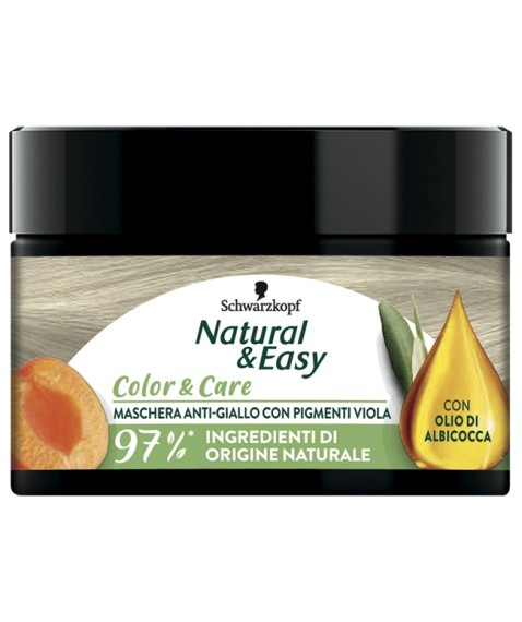 NATURAL & EASY MASC ANTI GIALLO 15